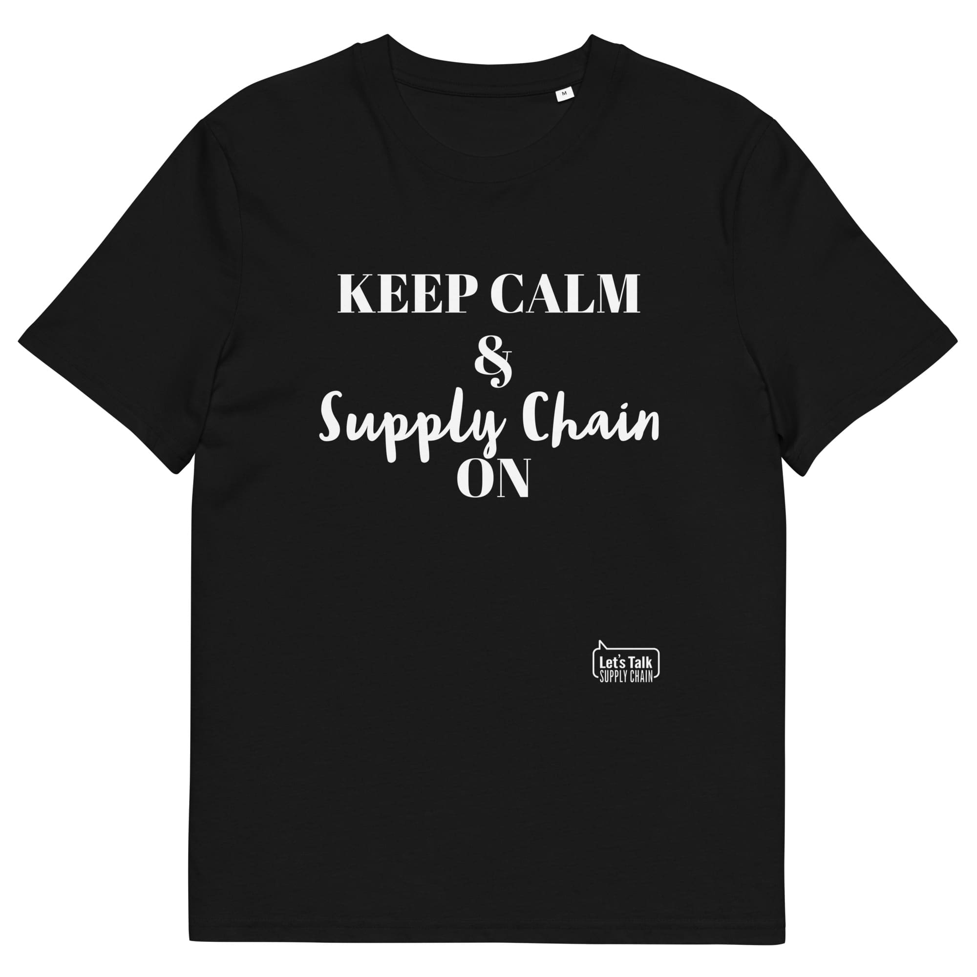 Unisex Organic Keep calm and supply chain on 3 Unisex Organic Keep calm and supply chain on - Image 3