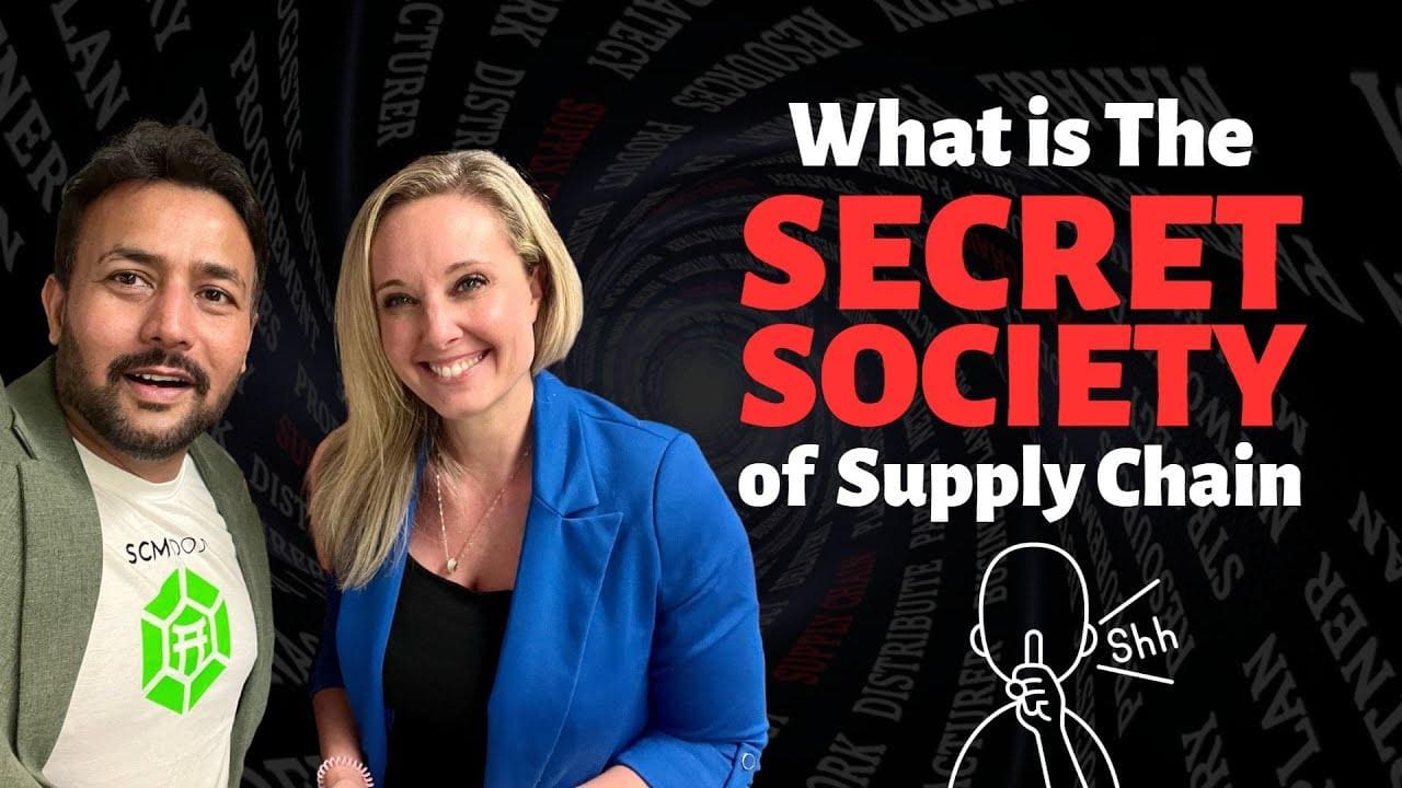 What is The Secret Society of Supply Chain? With Sarah Barnes-Humphrey :)